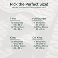 thumbnail image 5 of Moonlight20015 California King Quilt Set Reversible Lightweight Bedspread with 2 Shams All-Season Comfort in Beige, 5 of 12