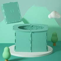 UPKOCH 1Set Portable Car Potty Foldable Baby Toilet for Toddler Toilet Training