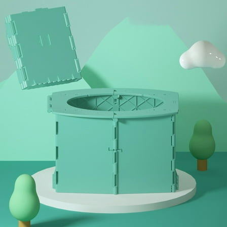 UPKOCH 1Set Portable Car Potty Foldable Baby Toilet for Toddler Toilet Training