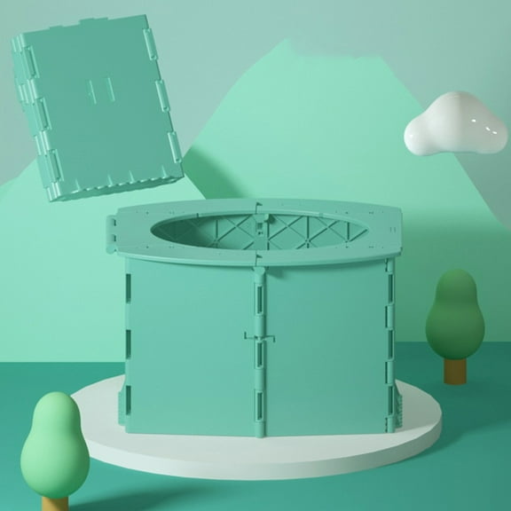 UPKOCH 1Set Portable Car Potty Foldable Baby Toilet for Toddler Toilet Training