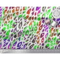 thumbnail image 3 of Soimoi Rayon Crepe Fabric Leopard Animal Skin Fabric Prints By Yard 46 Inch Wide, 3 of 3