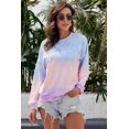 thumbnail image 3 of POGLIP Sweat à Capuche Tie-Dye Multicolore pour Femmes, 3 of 6