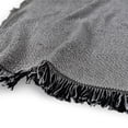 thumbnail image 3 of bCreative Blanket, 50'x60' David Olenick Taco Eclipse of The Heart Woven Tapestry Cotton Blend Fringed Throw Blanket, 3 of 6