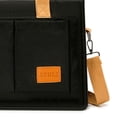 thumbnail image 3 of Stylago Canvas Tote Bag for Women Adjustable Strap Crossbody Shoulder Handbag Heavy Duty Multiple Pockets College Purses Orange, 3 of 4