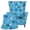 Blue Paw Bone Print, variant on SEANATIVE Anti-slip Wingback Chair Slipcover 2 Piece Wing Chair Cover Soft Armchair Cover Washable Stain-Resistant Dust-Proof Furniture Protector with Elastic Bottom, Eucalyptus Leaf Green Beige