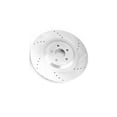 thumbnail image 1 of Power Stop Brake Rotor AR86002XR Evolution Series; Drilled And Slotted; One Piece Design With Hat; Wheel Bolt Pattern 5x 115 Millimeter; Front; Silver Zinc Plated Cast Iron; Single, 1 of 4