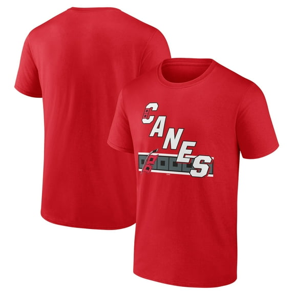 Men's  Red Carolina Hurricanes Jersey Inspired T-Shirt