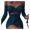 Navy, variant on LYXSSBYX Long Sleeve Dresses Women's Off Shoulder Mini Dress Sexy Pleated Strapless Body Party Clubwear