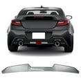 thumbnail image 2 of Ikon Motorsports Roof Spoiler Compatible With 2022-2025 Subaru BRZ Toyota GR86, Painted #G1U Ice Silver Metallic ABS Plastic V Style Rear Window Visor Spoiler Wing, 2 of 6