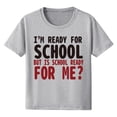 thumbnail image 3 of T-shirt Fille Col Rond Garçons Manches Courtes T-Shirts Garçons T-Shirt Garçons 6-7 Ans Vêtements, 3 of 3