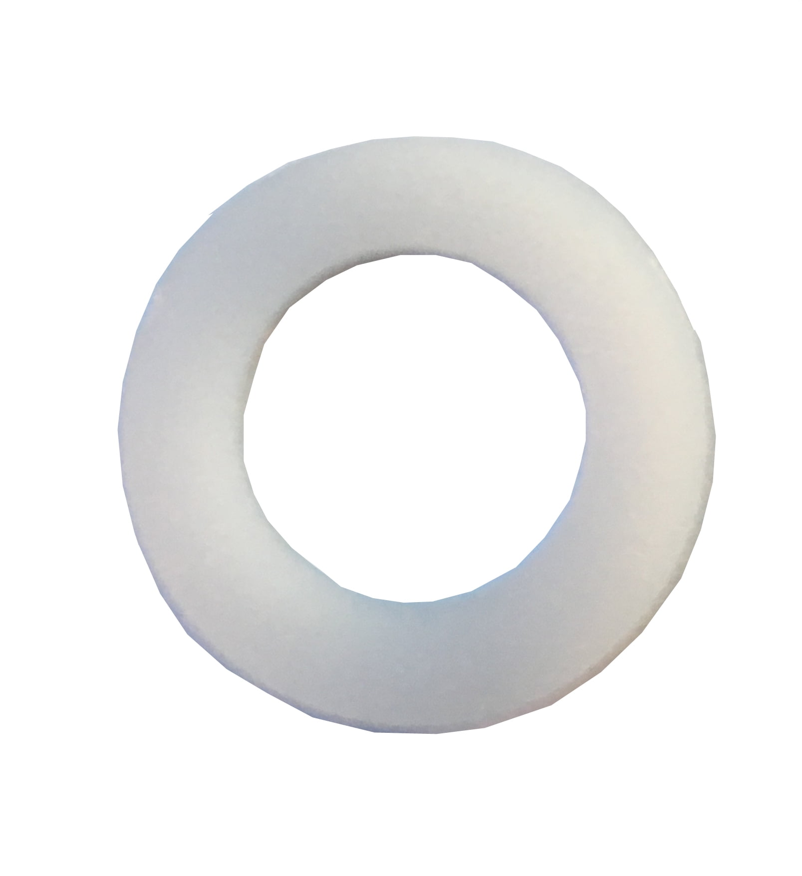 .062 Thick Clipsandfasteners Inc 50 1//4 Nylon Flat Washers .317 I.D