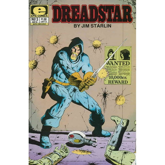 Dreadstar #3 VF ; Epic Comic Book
