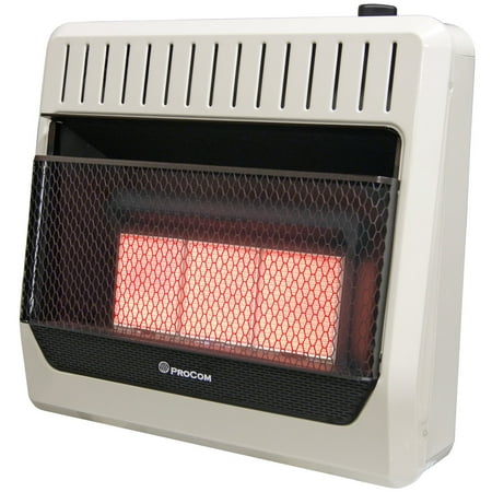 

ProCom Heating Propane Gas Vent Free Infrared Gas Space Heater - 28 000 BTU T-Stat Control - Model# ML3PTG