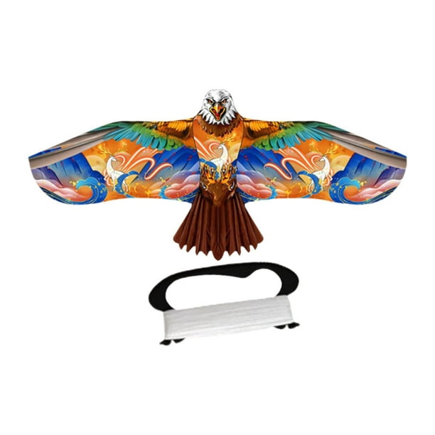 Cometa de águila para principiantes, juguete volador, cometa de águila para senderismo al aire libre para principiantes B