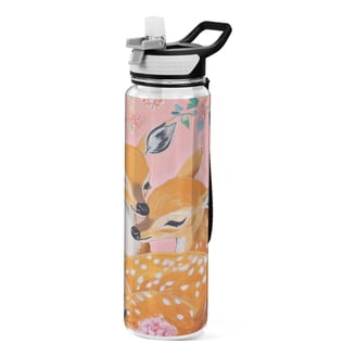 W&P Porter Glass Water Bottle w/Protective Silicone Sleeve