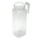 thumbnail image 1 of Olla para jugo, tetera de acrílico con patrón de diamantes para el hogar, utensilios de cocina, mayor durabilidad, 1 of 10