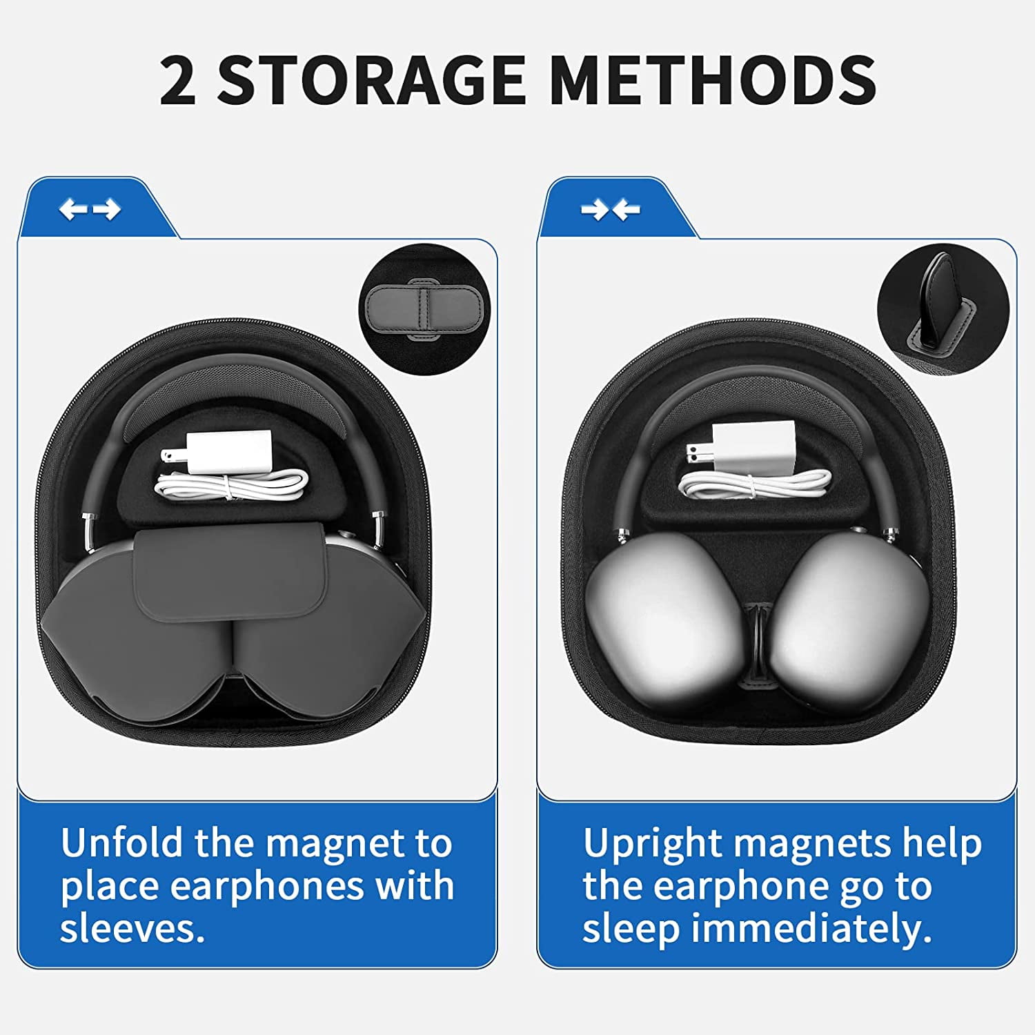 Smart Case for New Apple AirPods Max Supports Sleep Mode , Hard 