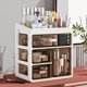 thumbnail image 5 of Caja de almacenamiento de cosméticos, tocador, escritorio, cajón transparente, dormitorio, papelería, medicina, ropa, armario de almacenamiento multiusos, 5 of 6