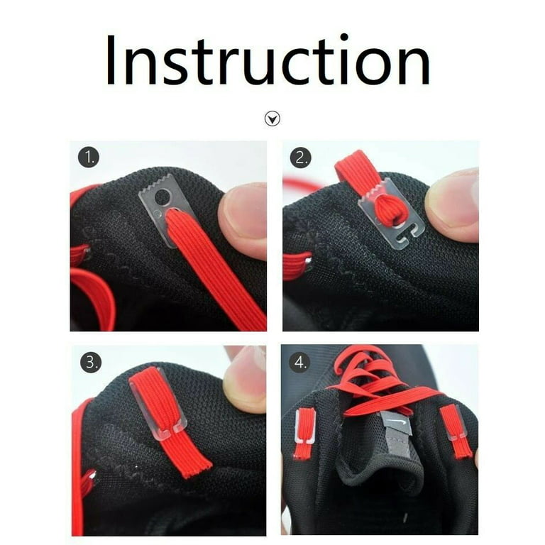 Lock Laces Red