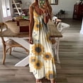 thumbnail image 1 of LSLJS Robe Longue Maxi Débardeur à Imprimé Sans Manches à Encolure en V pour Femme, Mode Décontractée, Cadeaux Robe Grande Taille pour Femmes, 1 of 5