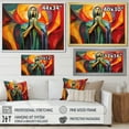 thumbnail image 4 of Designart "The Scream by Edvard An Iconic Masterpiece II" Masterpiece Floater Framed Canvas Art Print, 4 of 7