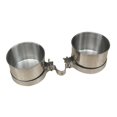 thumbnail image 4 of DOLITY 2 Units Feeder Container For Water Food Birds Pendants Parrot Cages In Stainless L, 4 of 9