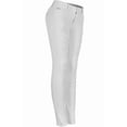 thumbnail image 4 of 2Luver, Women's, Distressed Skinny Jeans, White, 15, 4 of 4