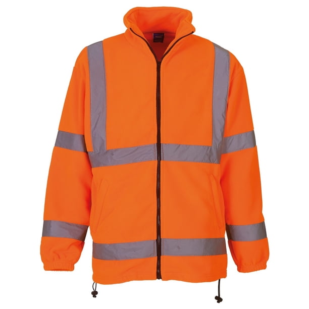 Yoko - Forro Polar Hi-Vis para Hombre - Pack de 2 (Naranja) Yoko UTRW6875_orange