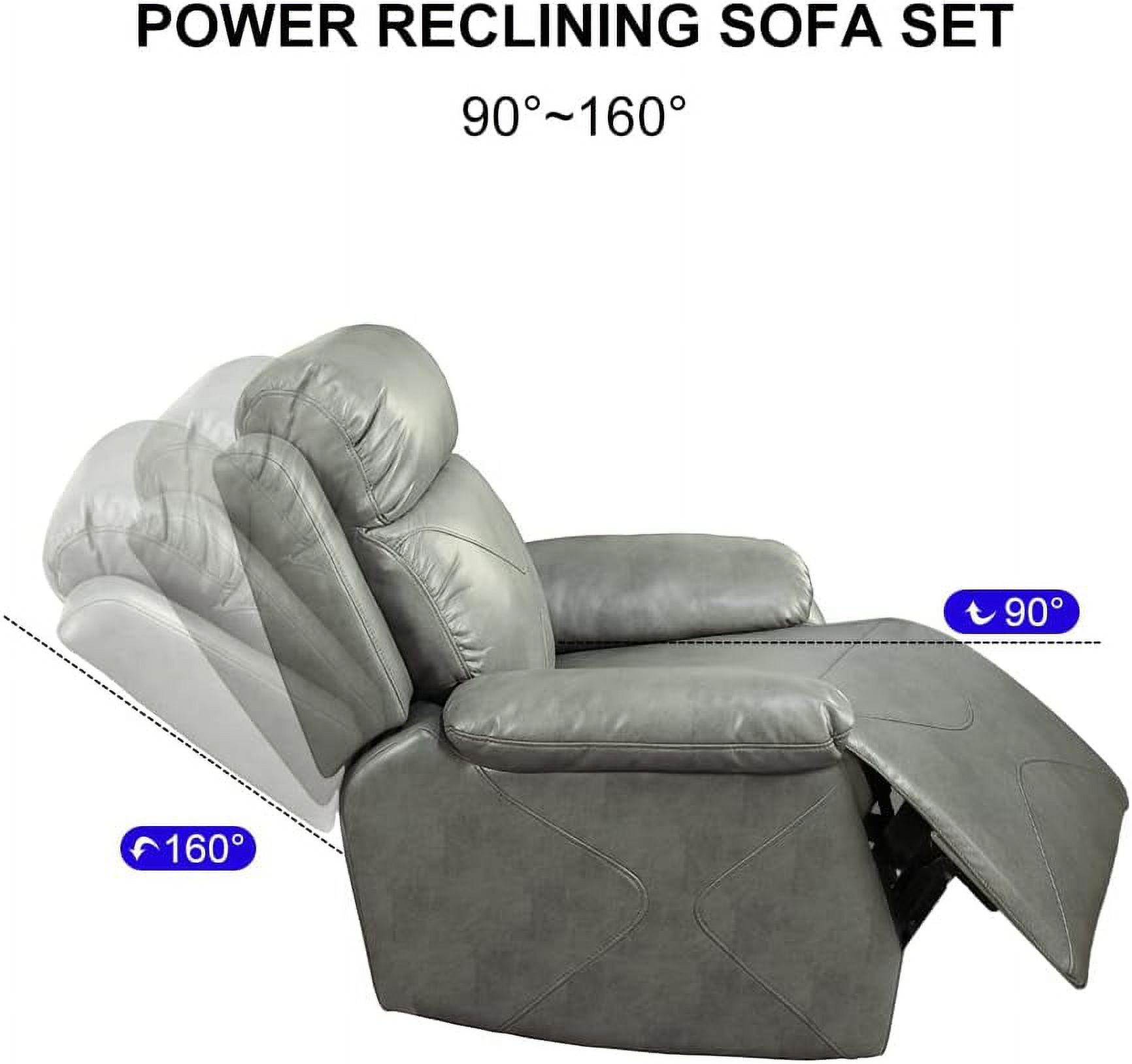 Luxury Furniture Sets Power Recliner Couch Recliner Leather Chair