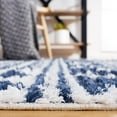 thumbnail image 4 of SAFAVIEH Augustine Kalina Geometric Runner Rug, Navy/Ivory, 2' x 9', 4 of 11