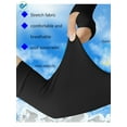 thumbnail image 4 of Deago UV Sun Protection Cooling Sleeves Unisex, Nylon Black, 4 Pieces 2 Pairs, 4 of 10