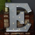thumbnail image 2 of Efavormart 2 FT | Vintage Metal Marquee Letter Lights Cordless With 16 Warm White LED - E, 2 of 11
