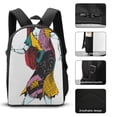 thumbnail image 3 of The Nightmare Before Christmas Backpack Bundle Lightweight Polyester 17 Inch Bag Lunch Carrier and Pencil Pouch, 3 of 5