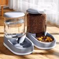 thumbnail image 1 of Dog Drinker Automatic Feeder Automatic Cat Drinker Dog Water Bottle Food Drinker Pet Feeding Bowl For Dogs And Cats Accessories ShopWise Round, 1 of 18