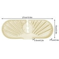 thumbnail image 3 of Draining Mat 1-Pack Kitchen Sink Drain Mat Non-Slip Faucet Protection Pad with Soap Holder for Washbasin Rkxzt, 3 of 9