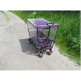 thumbnail image 2 of Folding Portable Shopping Trolley for Children - Suitable for RV Camping, Beach, Garden - Transparent Design - 1pcs, 2 of 5