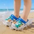 thumbnail image 6 of BRICH Kids Girls Boys Clogs Garden Shoes Toddler Beach Summer Slides Slippers Indoor Outdoor Children Water Shower Pool Sandals, 6 of 7