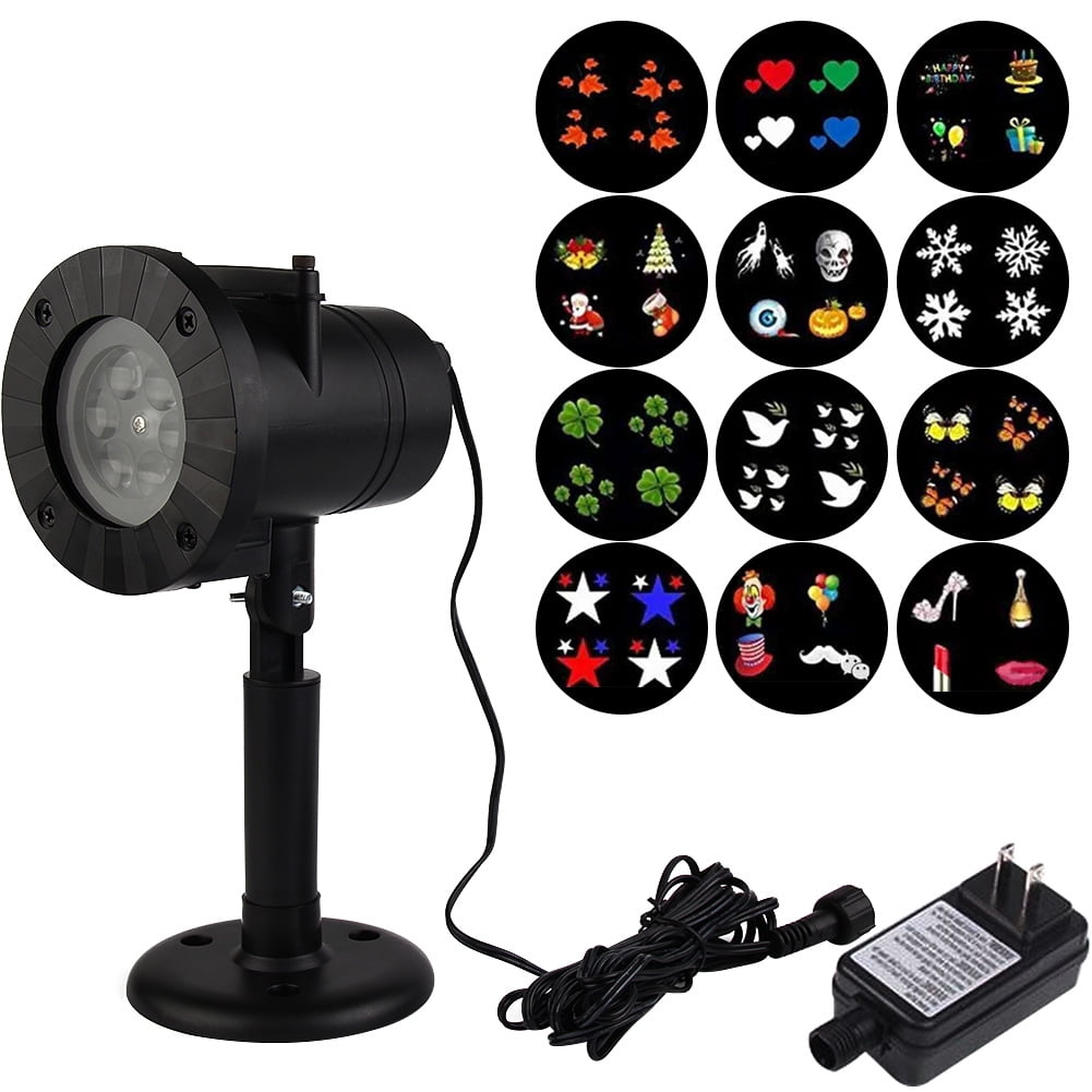 Moving LED Laser Projector Light Landscape Outdoor Party Xmas Halloween Lamp 