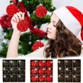 thumbnail image 1 of Ganfancp Adornos de Navidad 9Pcs Adornos de Navidad Set Múltiples Estilos Adornos para Árboles de Navidad También para Otra Decoración de Fiesta Rebajas Flash Deals 1X9Pcs Juego de Bolas de Decoració, 1 of 7