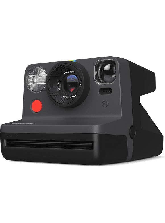 Refurbished Polaroid 9095 Now 2nd Generation I-Type Instant Film Camera - Black 10MP