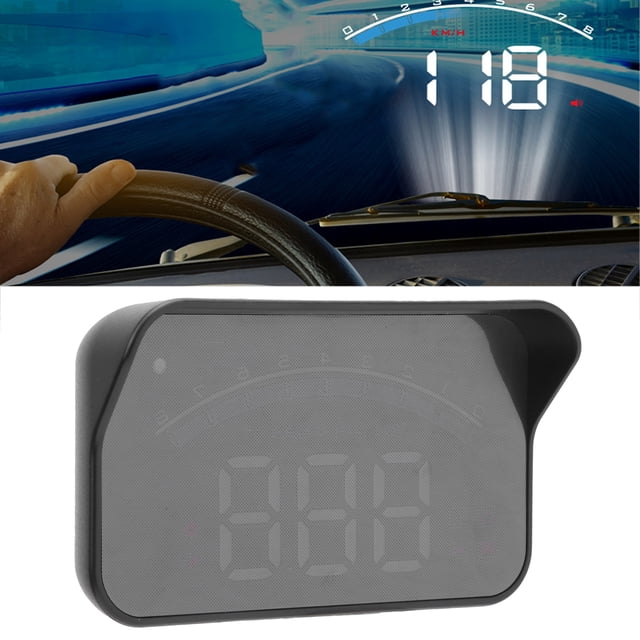Proyector Head Up, Amplia Gama De Aplicaciones Alarma De Exceso De Velocidad Pantalla De Temperatura Del Tanque De Agua Proyector OBD De Velocidad, Para Hombre Mujer Vehículo