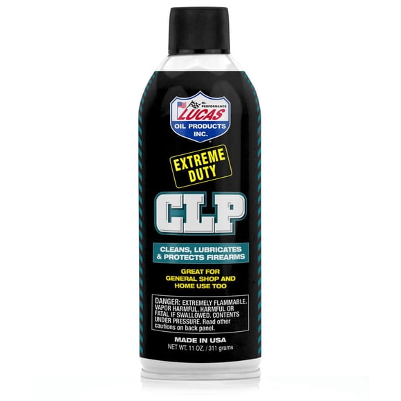 Lucas Oil Lubrifiant Polyvalent 10916 Usage Extrême; à Utiliser pour Nettoyer et Lubrifier les Armes à Feu; Bidon Aérosol de 11 Onces; Simple