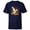 Navy, variant on Disney Mickey Friends Mickey Mouse and Donald Duck Fresh - Short Sleeve T-Shirt for Kids - Customized-Athletic Heather