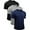98# 3Pack:Black+Gray+Navy Blue, variant on NELEUS Mens UPF 50+ Shirt SPF Sun Protection Quick Dry Short Sleeve Shirt 3 Pack,Navy Blue+Blue+Olive Green,US Size L