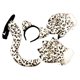 thumbnail image 5 of Cosplay Tail Set Disfraz Disfraz Regalo para Carnaval Accesorios Fiesta Leopardo de las nieves 4 piezas, 5 of 7