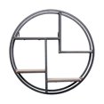thumbnail image 1 of Paquete de 2-3 estantes de almacenamiento de hierro para colgar en la pared, estante de exhibición decorativo, decoración de cafetería para el hogar 2 piezas Sunnimix Estante de almacenamiento para colgar en la pared, 1 of 8