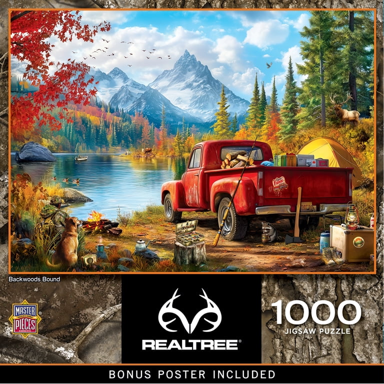 MasterPieces Backwoods Bound 1000-Piece Puzzle photo 2