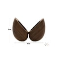 thumbnail image 2 of Caja Corazón Giratoria De Madera Nogal Para Anillos De Boda, 2 of 5