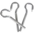 thumbnail image 1 of M8 Crochet 304 Acier Inoxydable Anneau Vis Boulons Anneaux de Vis avec Crochet Rond Vis Allongée 5 Pcs, 1 of 4