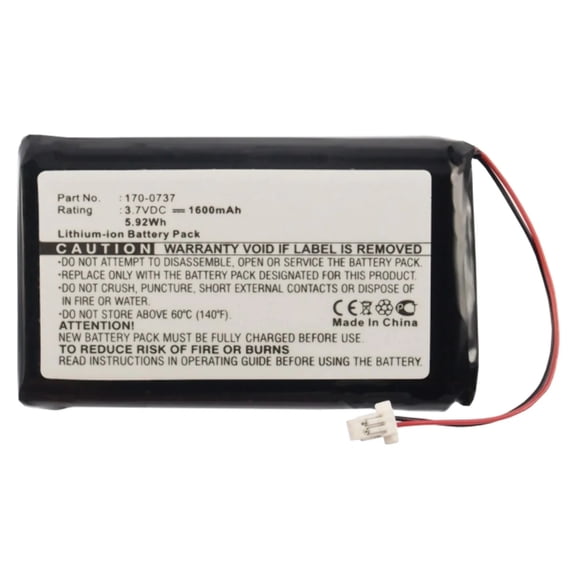 Batteries N Accessories BNA-WB-L6525 PDA Battery - Li-Ion, 3.7V, 1600 mAh, Ultra High Capacity Battery - Replacement for IBM 170-0737 Battery